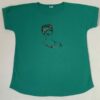 Ladies In Line Pique Knit Dolman T-shirt