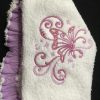 After Shower Filigree Butterfly Towel Caps - Image 3