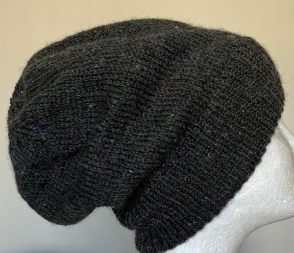 Unisex Adult Tweed-Wool Slouch-Beanie - Image 17