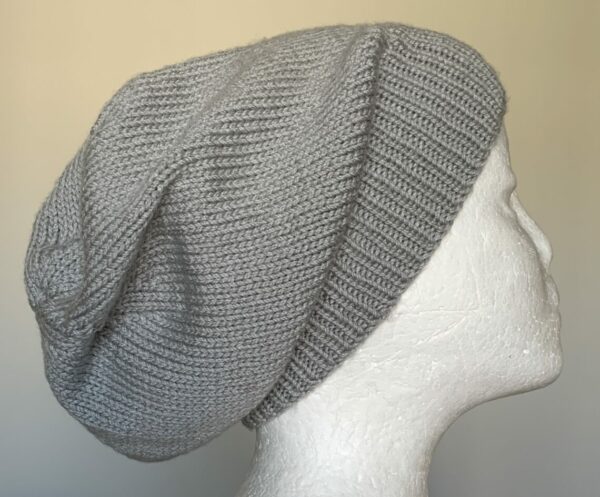 Unisex Handknit Merino Wool Slouch/beanie