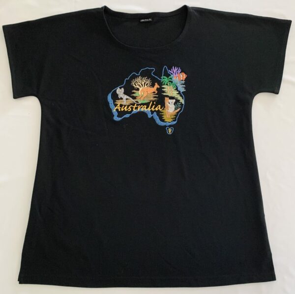 Ladies Dolman Poly/cott Top - Image 3
