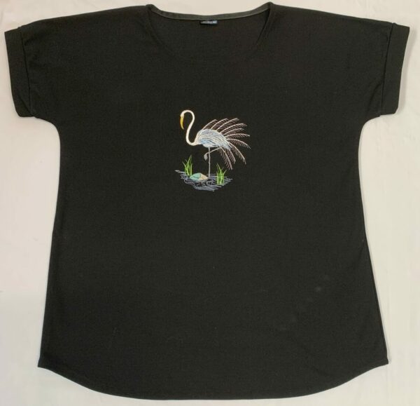 Ladies Dolman Poly/cott Top